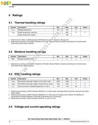 MK51DN512ZCLQ10 Datasheet Page 10