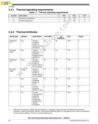 MK51DN512ZCLQ10 Datasheet Page 22