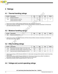 MK51DN512ZCMC10 Datasheet Page 10