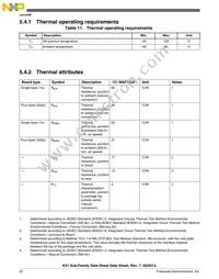 MK51DN512ZCMC10 Datasheet Page 22