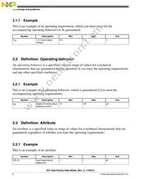 MK51DX128CLH7 Datasheet Page 6