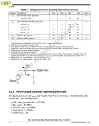 MK52DN512ZCMD10 Datasheet Page 16