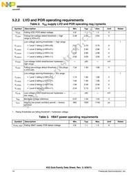 MK53DN512CMD10 Datasheet Page 14