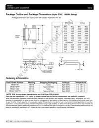 MK5811STR Datasheet Page 6