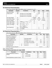 MK5812STR Datasheet Page 5
