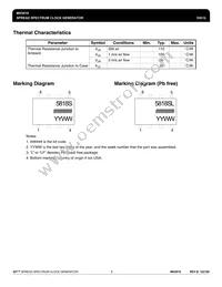 MK5818STR Datasheet Page 6