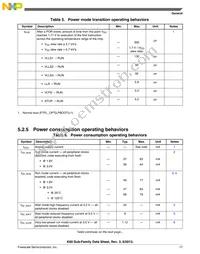 MK60DN512VLL10R Datasheet Page 17