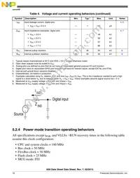 MK60DN512ZAB10R Datasheet Page 16