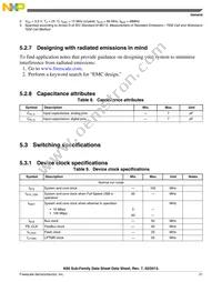 MK60DN512ZVMC10 Datasheet Page 21