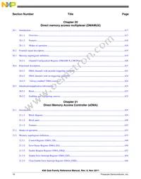 MK60DX256ZVLL10 Datasheet Page 16