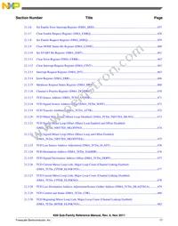 MK60DX256ZVLL10 Datasheet Page 17