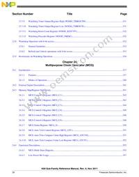 MK60DX256ZVLL10 Datasheet Page 20