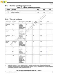 MK60DX256ZVMD10 Datasheet Page 23