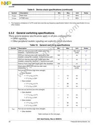 MK61FN1M0CAA12R Datasheet Page 20