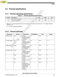 MK61FX512VMD12 Datasheet Page 23