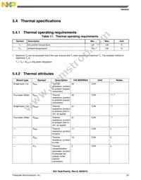 MK61FX512VMD15 Datasheet Page 23