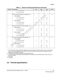 MK63FN1M0VLQ12R Datasheet Page 19