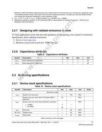 MK64FN1M0CAJ12R Datasheet Page 17