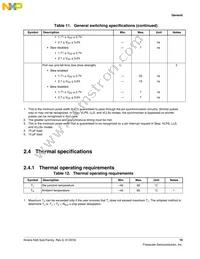 MK65FN2M0CAC18R Datasheet Page 19