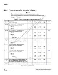 MK65FX1M0VMI18 Datasheet Page 12