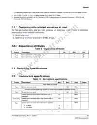 MK65FX1M0VMI18 Datasheet Page 17