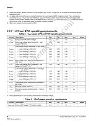 MK66FX1M0VMD18 Datasheet Page 8