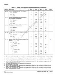 MK66FX1M0VMD18 Datasheet Page 14