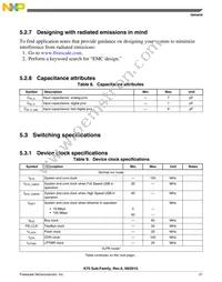 MK70FN1M0VMJ12 Datasheet Page 21