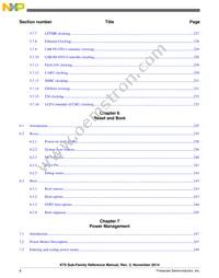 MK70FN1M0VMJ15 Datasheet Page 15