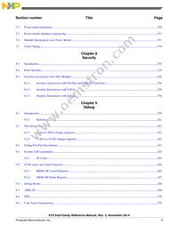 MK70FN1M0VMJ15 Datasheet Page 16