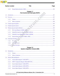 MK70FN1M0VMJ15 Datasheet Page 18
