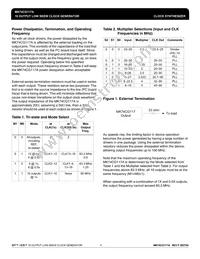 MK74CG117AF Datasheet Page 4