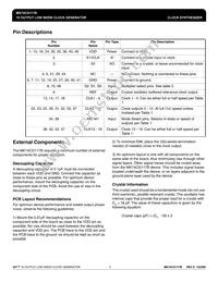 MK74CG117BFLFTR Datasheet Page 3