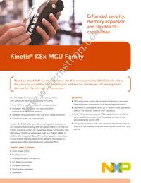 MK81FN256VLL15 Datasheet Cover
