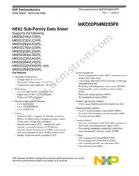 MKE02Z32VLC2R Datasheet Cover