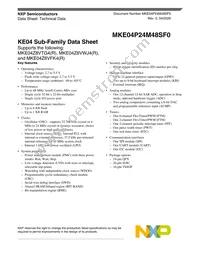 MKE04Z8VWJ4R Datasheet Cover