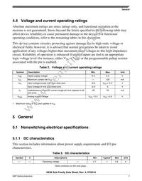 MKE06Z128VQH4 Datasheet Page 7