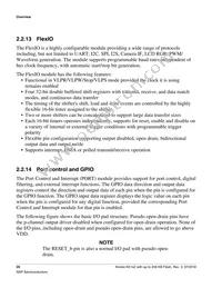 MKE14Z256VLL7 Datasheet Page 20