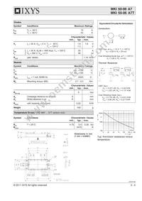 MKI50-06A7 Datasheet Page 2