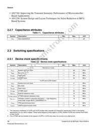 MKL05Z32VLF4R Datasheet Page 16