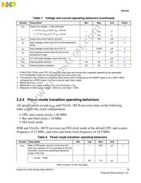 MKL14Z64VFT4R Datasheet Page 9