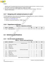 MKL14Z64VFT4R Datasheet Page 16