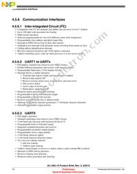 MKL14Z64VLK4R Datasheet Page 16