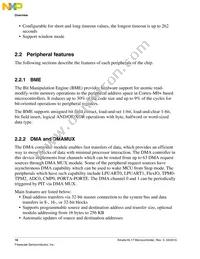 MKL17Z64VLH4R Datasheet Page 16
