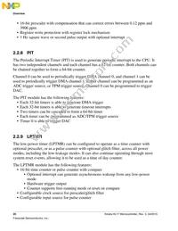 MKL17Z64VLH4R Datasheet Page 20