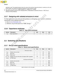 MKL26Z128VLH4R Datasheet Page 16