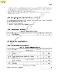 MKL27Z256VFM4R Datasheet Page 21