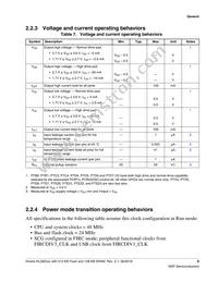 MKL28Z512VLL7 Datasheet Page 9