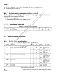 MKL28Z512VLL7 Datasheet Page 20