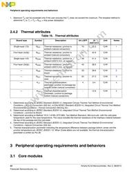 MKL33Z128VMP4 Datasheet Page 22